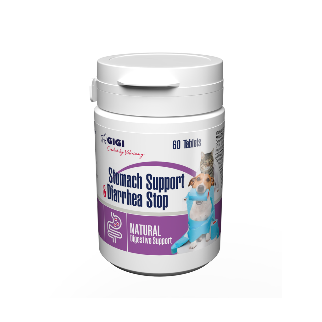 GIGI Stomach Support & Diarrhea Stop добавка против диария за кучета и котки